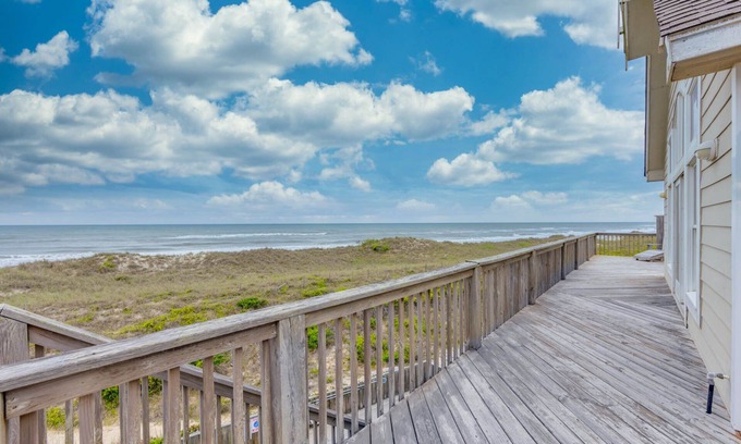 Frisco House | Oceanfront Home w/Private Pool, Hot Tub, Elevator, Game Room, Home Theater