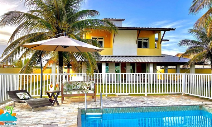 Loteamento Praias do Sul House | Oceanfront Mansion - Beach Front - Mosqueiro's Beach, Aracaju, Sergipe, Brazil