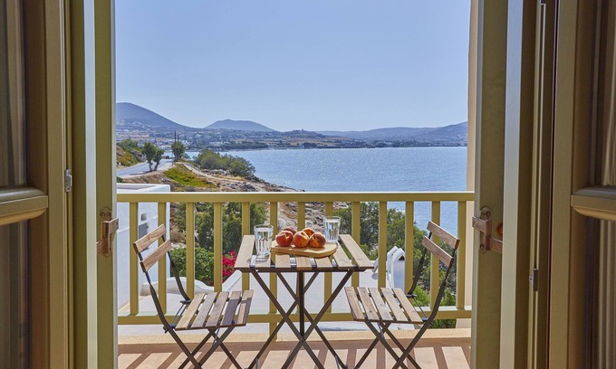 Naousa Hotel | Ochre Dream Beach & Sunset villa Naousa