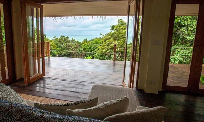 Baan Tai Villa | Off-Grid Sea-View Jungle Eco Pool Villa