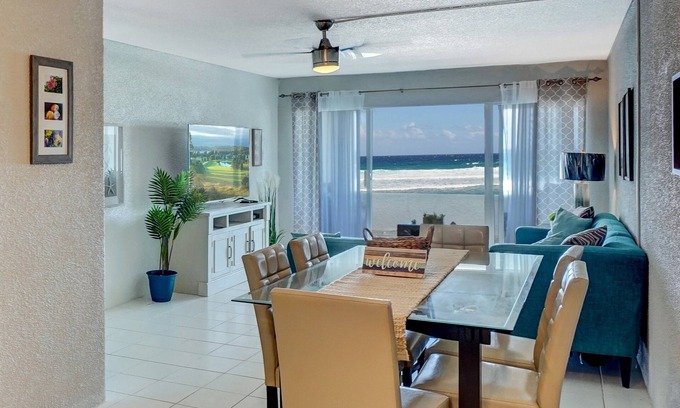 La Grande Princesse Condo | ON the Beach.With a VIEW! The 2 bedroom condo. The Beachfront Princesse