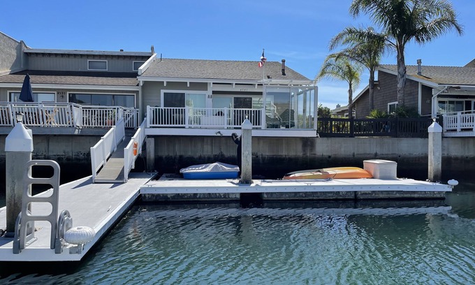 Oxnard Shores House | ON THE WATER~ RESORT LIVING WITH A BOAT DOCK