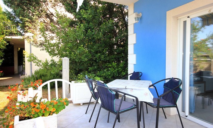 Cove Tri Zala (Zrnovo) Apartment | One bedroom apartment with terrace Viganj, Pelješac (A-10189-d)