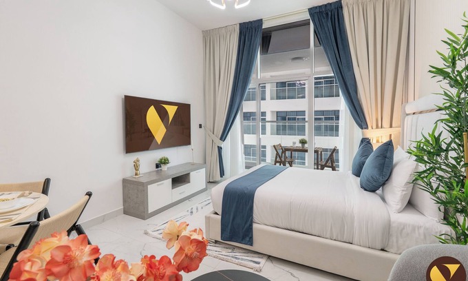 Al Barsha Apartment | Opalz by Danube Access to SZR Dubai