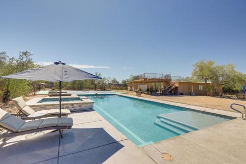 Rancho Verde House | Oro Valley Retreat with Pool, Spa and Rooftop Views!