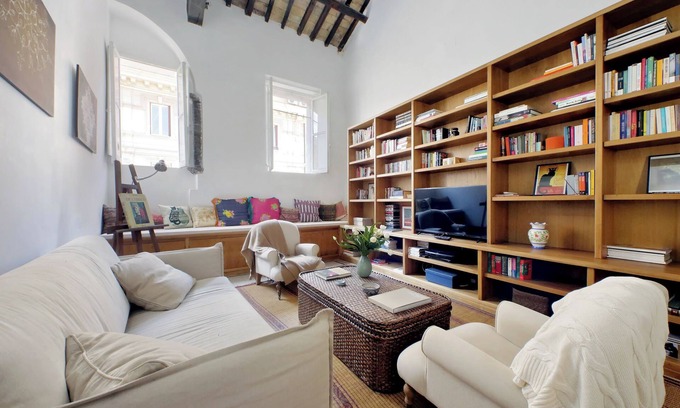 Rione XI Sant'Angelo Apartment | Ottavia Terrace - One Bedroom Apartment, Sleeps 4