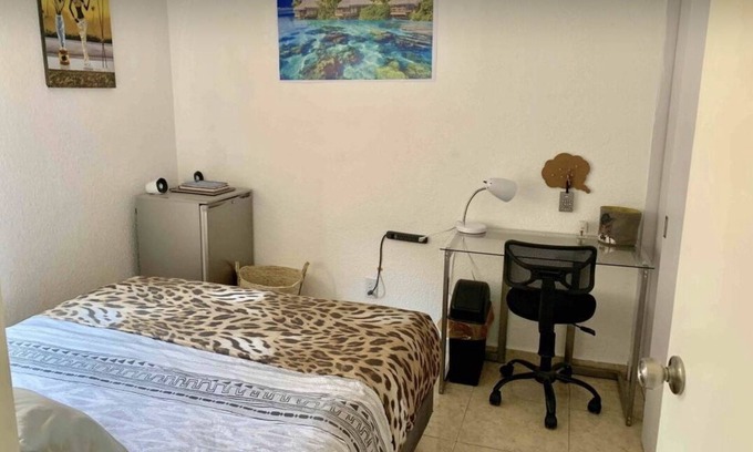 Coyoacan Apartment | Our comfortable private room "Bora Bora"