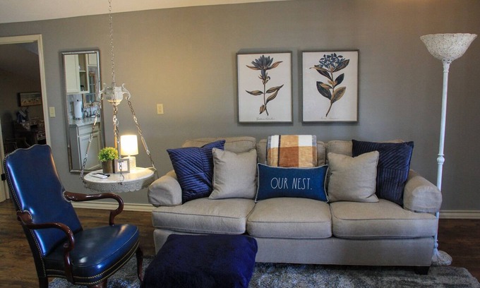 Amarillo Apartment | “Our Nest” comfortable and secluded place to rest.