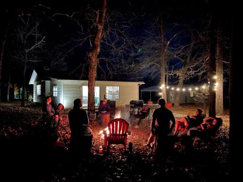 Hoyt House | Owl Hoot Lake Retreat- Dock, beach & wooded haven!