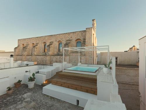 Ugento House | Palazzo dei Gigli Puglia - house with heatable rooftop-Pool