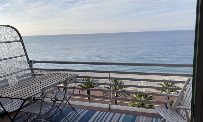 Carre d'Or Apartment | Panoramic Sea view with terrace - French Riviera atmosphere!