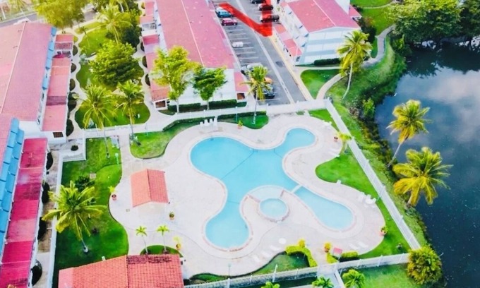 San Antonio Villa | Paradisus Beach & Pool,washer,dryer,wifi, cable tv, 2parkings,best rate & more
