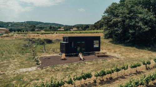 Saint-Romain-en-Viennois Ski Chalet | Parcel Tiny House au coeur des vignes proche Mont Ventoux