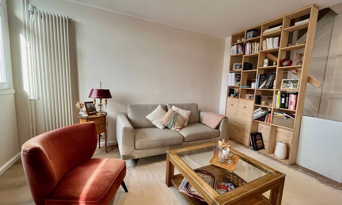 Saint-Lambert Apartment | Parisian Duplex With Panoramic View