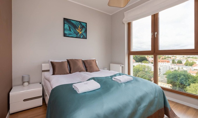 Wrzeszcz Apartment | Partyzantów 12 | Apartment | City View