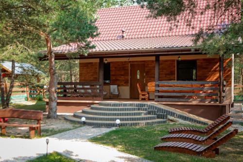Tylkowo Villa | Pasymianka House całoroczny dom z sauną i beczką z zimną wodą