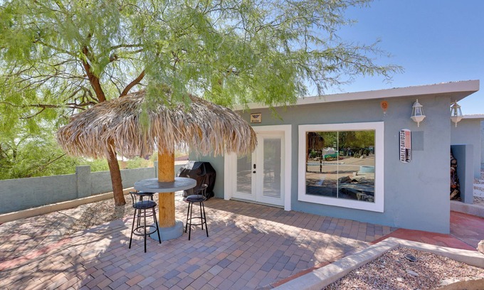 Apache Junction House | Patio w/Desert Views: Apache Junction Abode