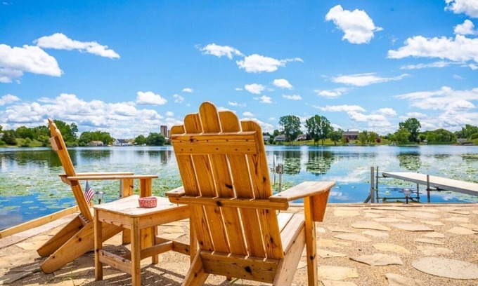 Brooklyn House | Peace & Tranquility on Private Stony Lake in the Irish Hills of Michigan.