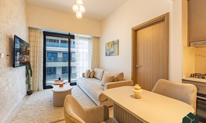 Nad Al Sheba Apartment | Peaceful 2BR | Community View | BMS