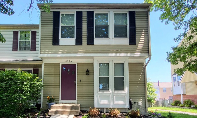 Calverton House | Peaceful 4-Bedroom Townhouse in Beltsville