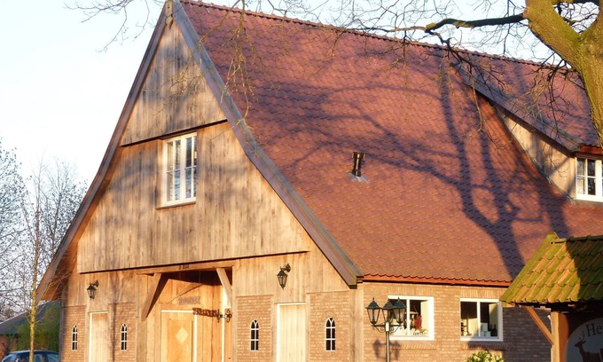 Municipality of Tubbergen House | Peaceful Holiday Home in Geesteren with Roofed Terrace