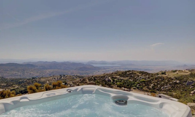 Hemet House | Peaceful home with 360 degree lake, mountain, and city views
