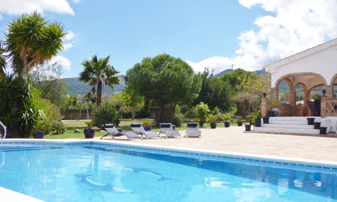 Alhaurin de la Torre Villa | Peaceful private villa with large pool & beautiful mountain views.