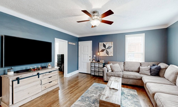 Plymouth House | Peaceful, spacious retreat with enviable location, firepit, yard