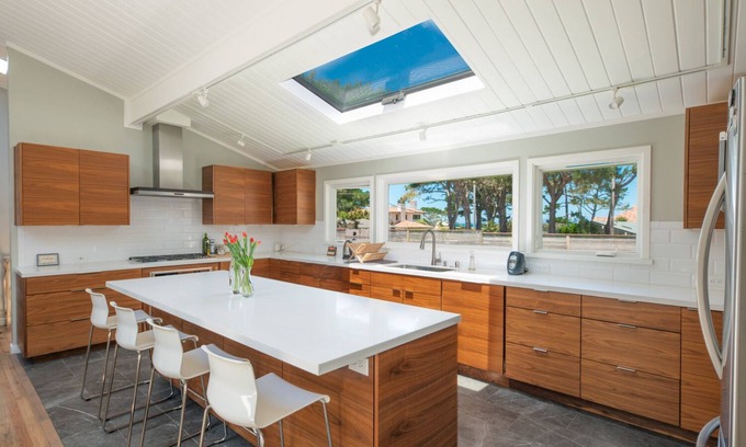 Del Monte Forest House | Pebble Beach Retreat Ocean Views Infrared Sauna Short Walk to Beach