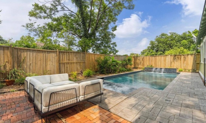 Greater Heights Villa | Pecan Pool House - Garden Villa #2