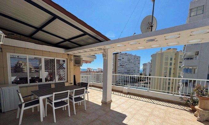 Playa Pobla de Farnals Apartment | Penthouse with terrace and sea views