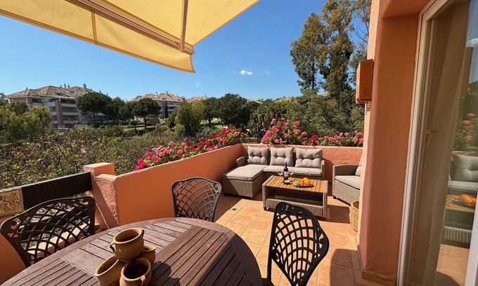 Golden Mile Apartment | Penthouse Marbella 3 Beds/3 Baths Sun, Sea & Sip a Sangria, Sunset Terrace