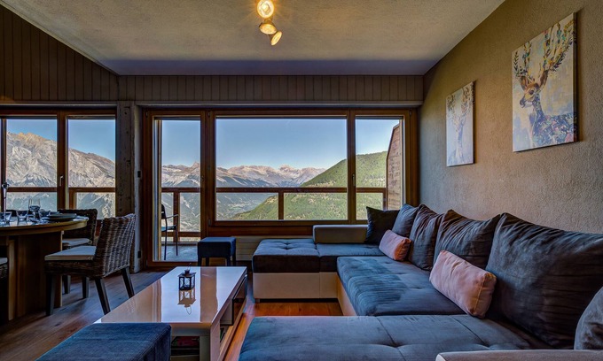 Riddes Apartment | Penthouse Richemont - La Tzoumaz, 4 Vallees