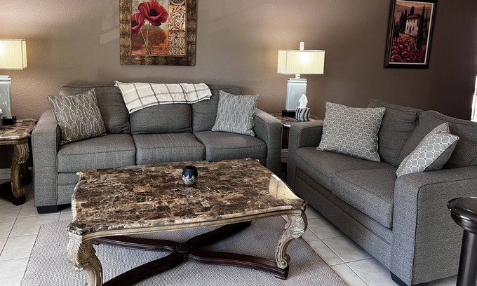San Marcos Condo | Pet Friendly 3 br Condo Pool/Spa 25 min to Beach