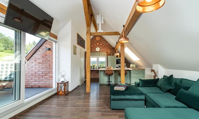 Baden-Baden Apartment | Pine Cone Loft on Baden-Baden's Panorama Trail