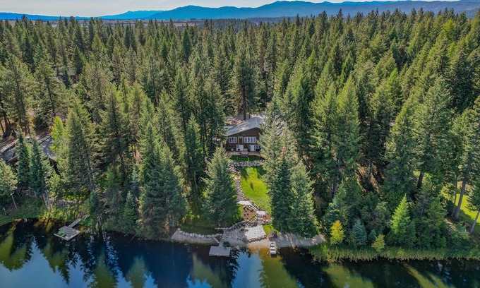 McCall House | Pines on the Pond - Large home on Rio Vista Pond with dock, hot tub, amazing views