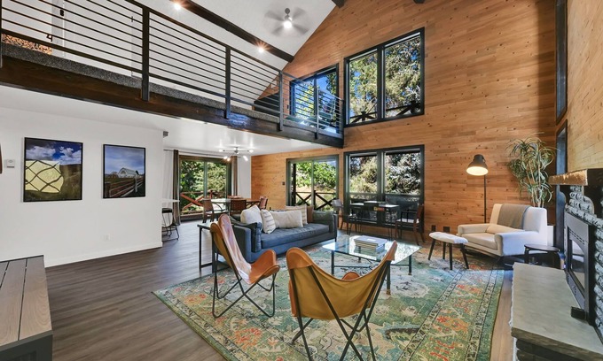 Ogden House | Pineview Hideaway Salt Water Hot Tub In-Law Suite w Fitness Room