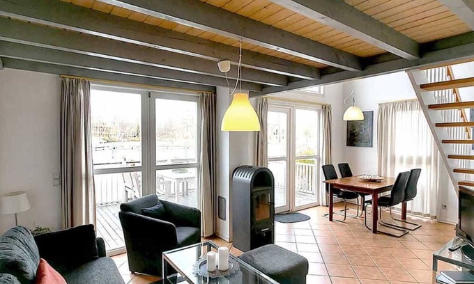Wendisch Rietz House | Pirate with water terrace incl. additional costs in the vacation park - Ferienpark