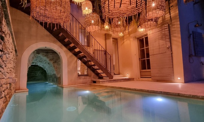 Gordes House | Piscine Troglodyte Avec vue Incroyable à Gordes