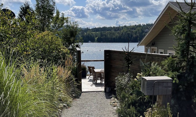 Westmore Cottage | Pisgah Cottage perched on the waters edge of Lake Willoughby