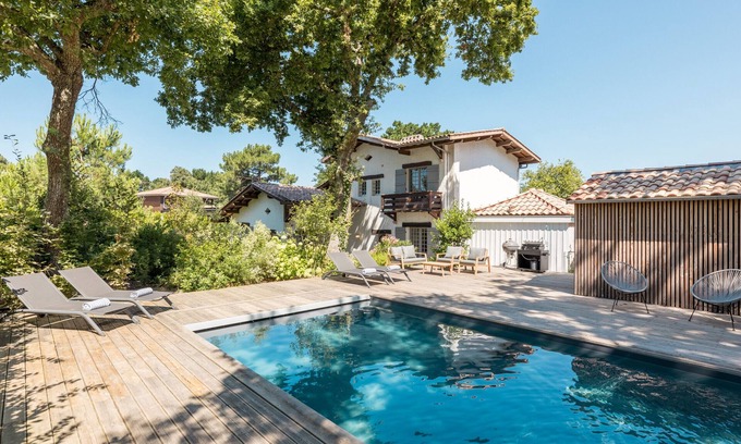 Arcachon Villa | Plage Péreire - Delightful family villa