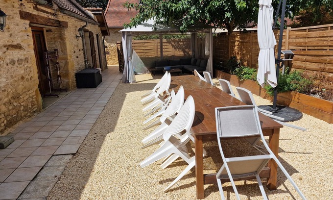Journiac Villa | Pleasant cottage with large garden - 10 people with swimming pool