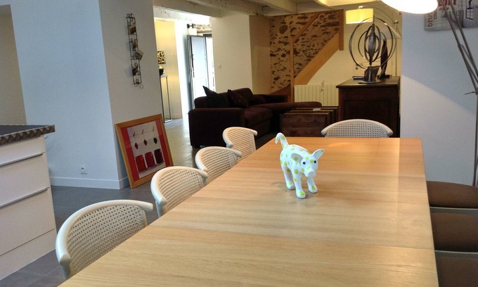 La Richardais House | Pleasant family home for 8/10 people near Dinard