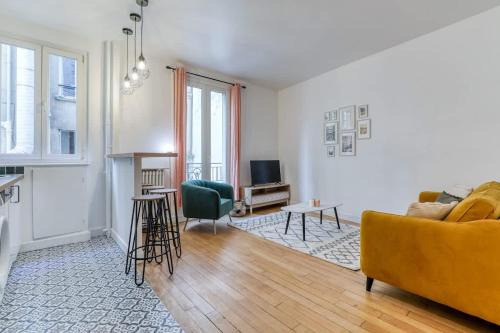 Quartier de Rochechouart Apartment | Poissonniere -Cosy apartment near Montmartre