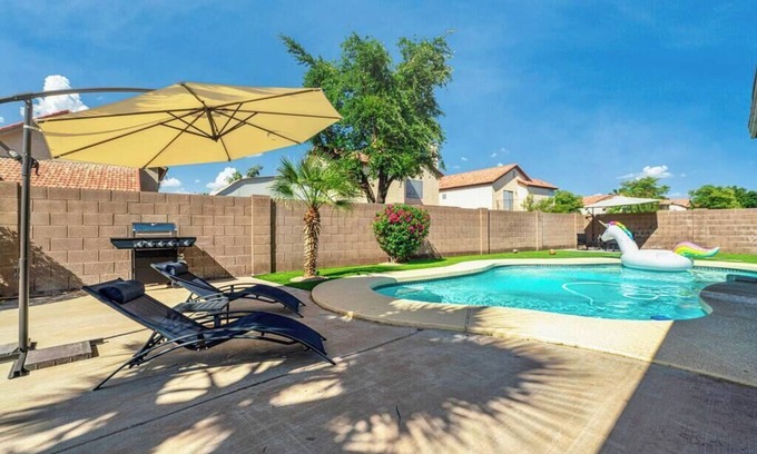 Horizons West House | Pool, fireplace, 5 mi from West Gate.