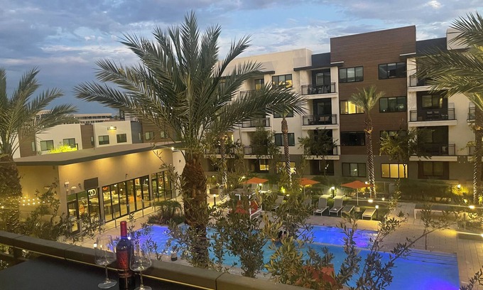 Desert Ridge Apartment | Pool Side Penthouse With Theater in Scottsdale next to the Mayo Clinic