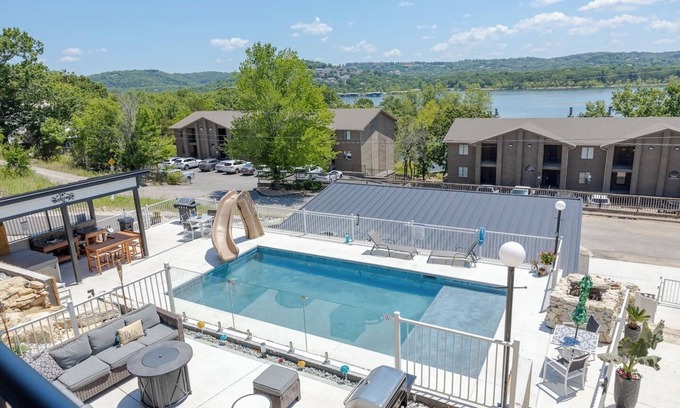 Indian Point Villa | Poolside Villa near SDC-Hot Tub, Game Room with Stunning Lake View!