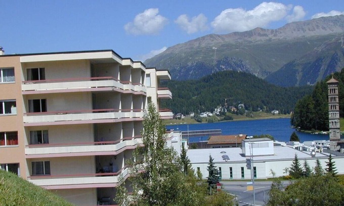 Sankt Moritz-Bad Apartment | Popular and centrally located residential building in St.