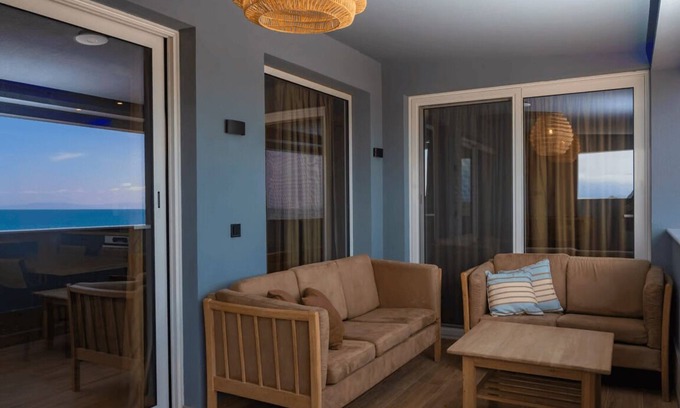 Katerini Apartment | Poseidon Presidential: Ultimate Luxury with Panoramic Sea and Mountain Views!