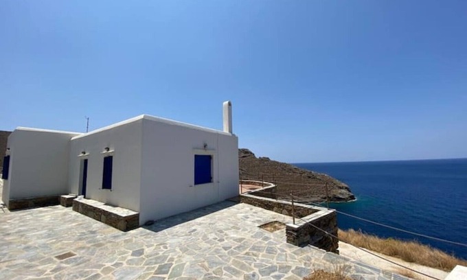 Kithnos House | Poseidon's Yard - a secluded Cycladic house in a secret cove of Kythnos Island!